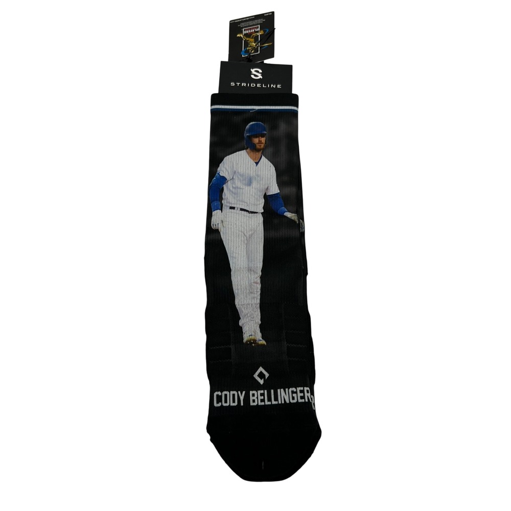 Strideline Cody Bellinger Los Angeles Dodgers MLB Premium Sub Crew Socks NEW